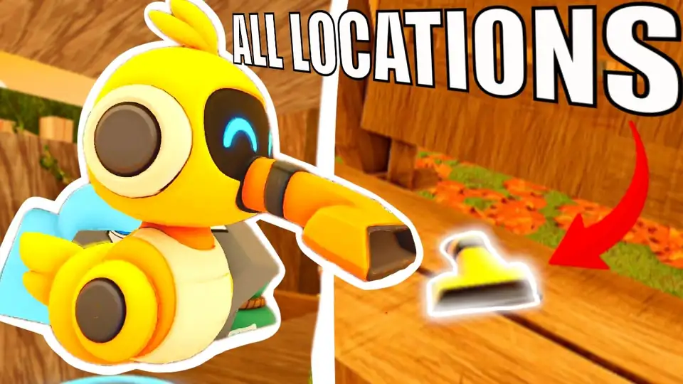 How to find all 3 Duck Bot parts (Gamer Chad)